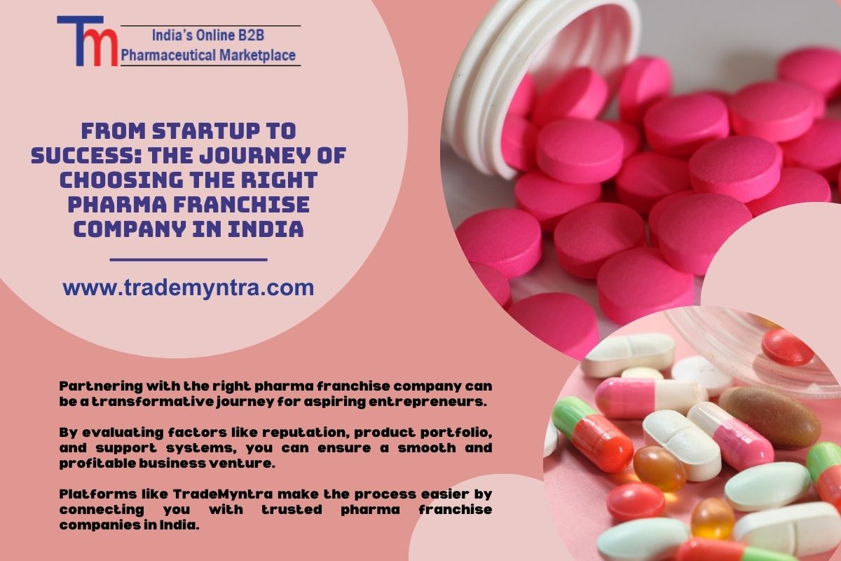 From Startup to Success: The Journey of Choosing the Right Pharma Franchise Company in India